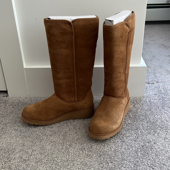 NWTS Ugg Kara Slim Tall Demi Wedge Boot - Picture 6 of 13